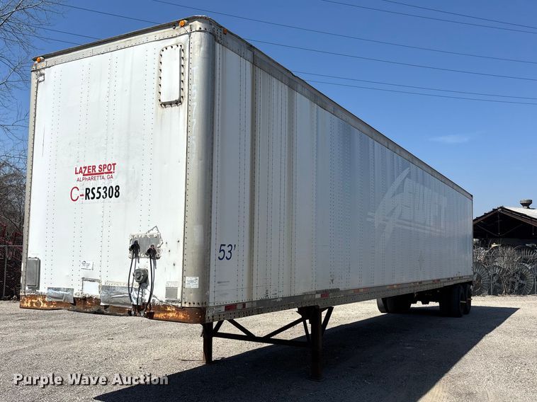1997 Wabash dry van trailer - EA4612