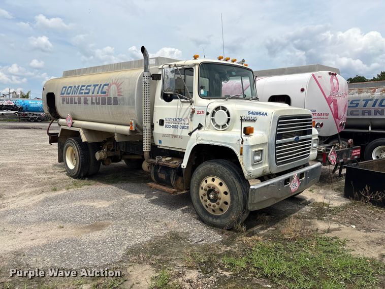 Ford Fuel Truck For Sale | Purple Wave Auction