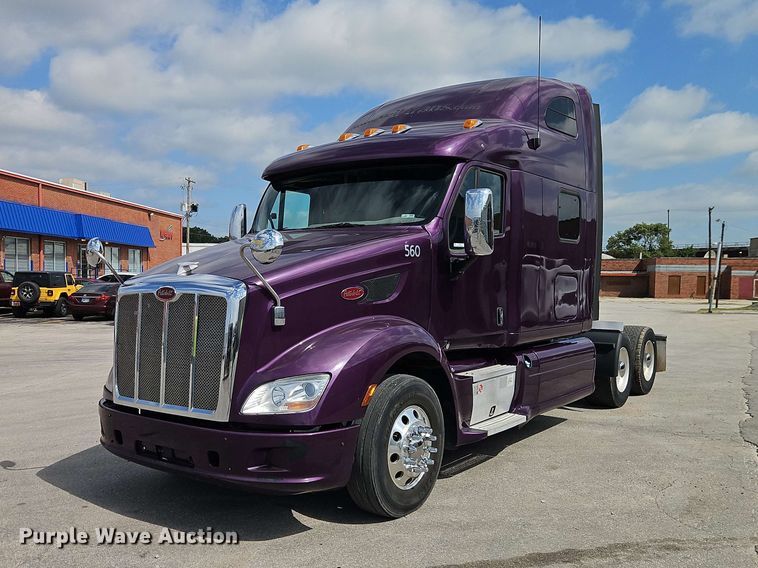 Peterbilt 587 Truck Tractor For Sale | Purple Wave Auction