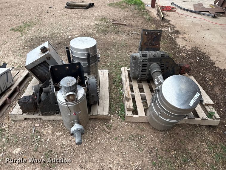 (3) Drum Industries D807 truck mounted blowers - FB6822