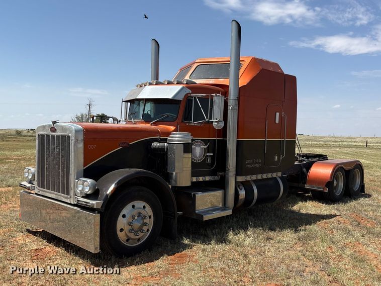 1986 Peterbilt 359 semi truck - FC2448