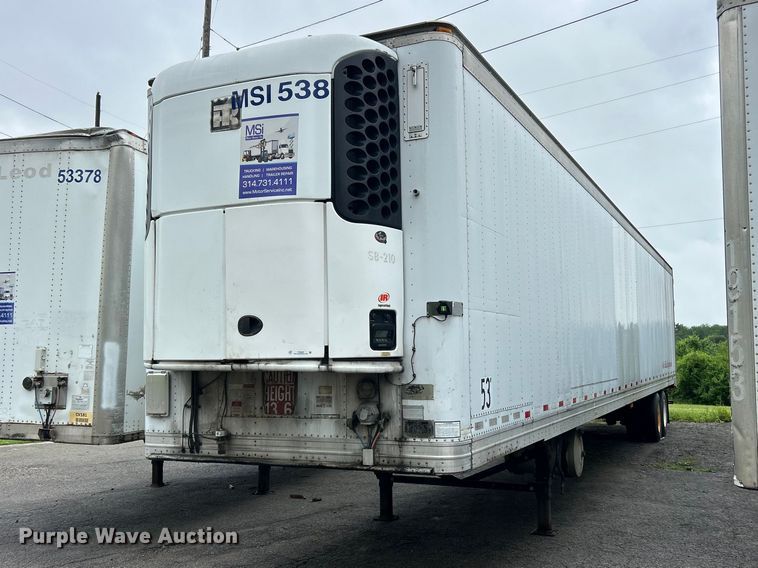 2008 Great Dane  7011TZ-1ASLT refrigerated van trailer - FC2829
