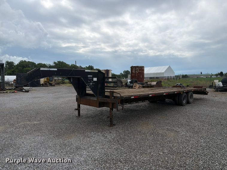 2005 Jerry James 34 Dual GN equipment trailer - FC3189