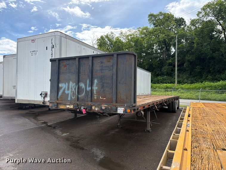 2007 Lufkin FL-11 flatbed trailer - FC3201