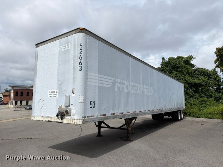 2002 Strick Commercial Trailer dry van trailer - FC3204