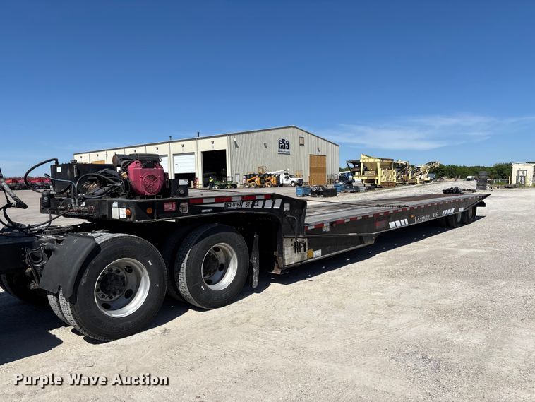 2006 Landoll 435 drop tilt deck equipment trailer - FC5756