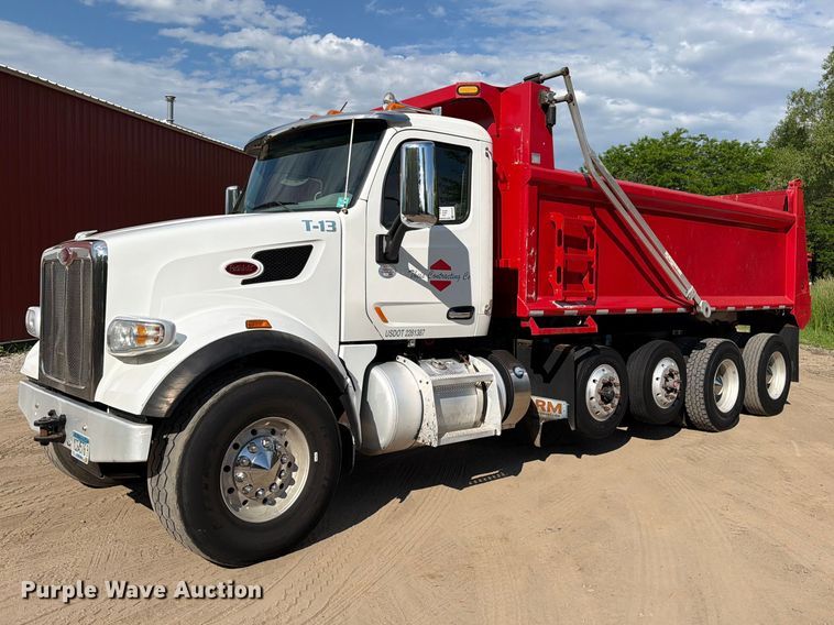 2020 Peterbilt 567 dump truck - FK0244