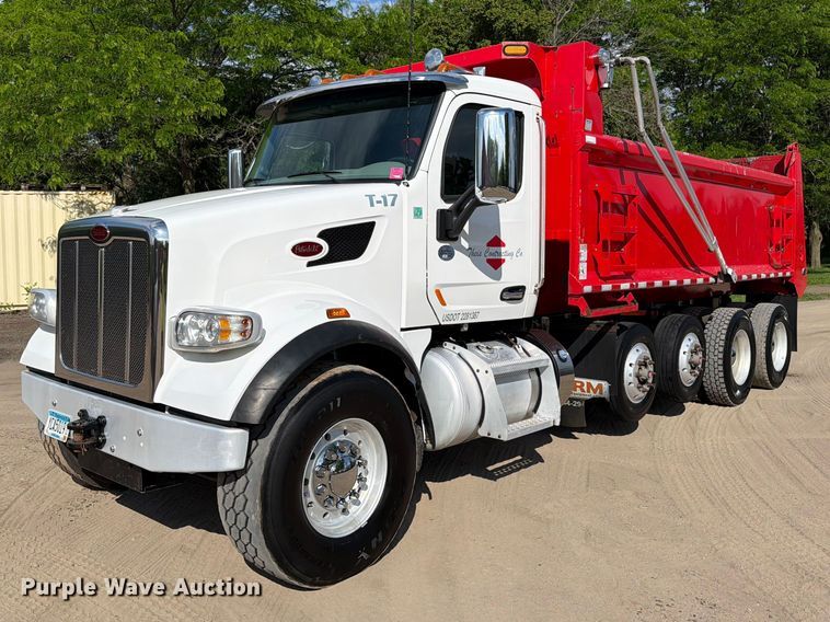 2021 Peterbilt 567 dump truck - FK4030