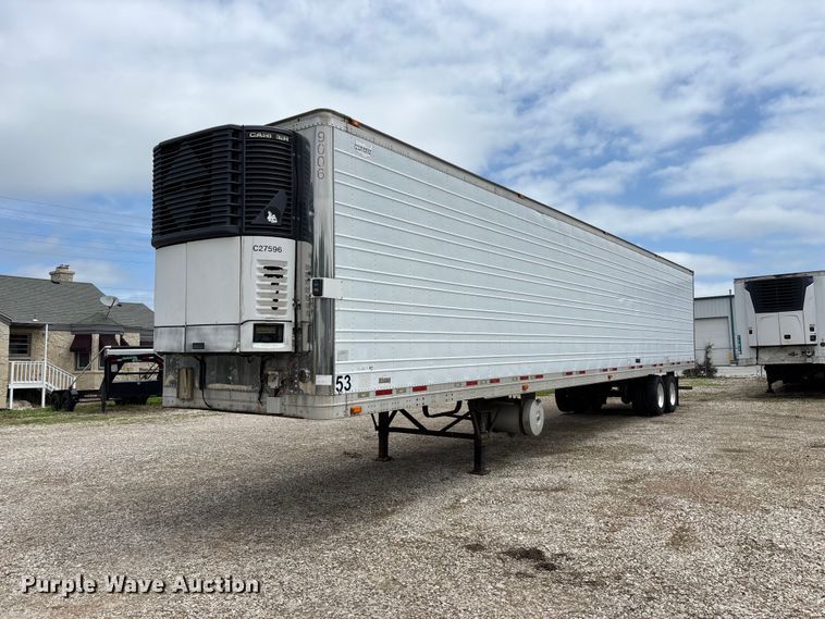 2009 Wabash refrigerated van trailer - OJ9104