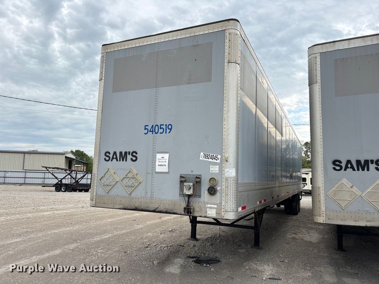 2014 Wabash 53' Van Trailer - YA2438