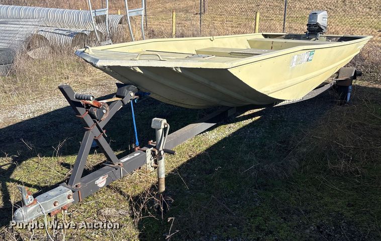 1995 Bass Tracker Sportsman boat - EG8335