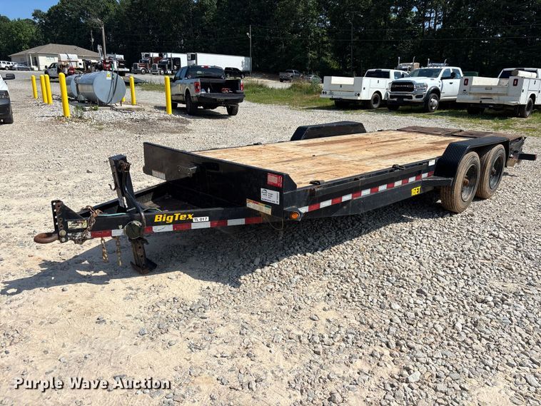 2021 BigTex equipment trailer - DU6321