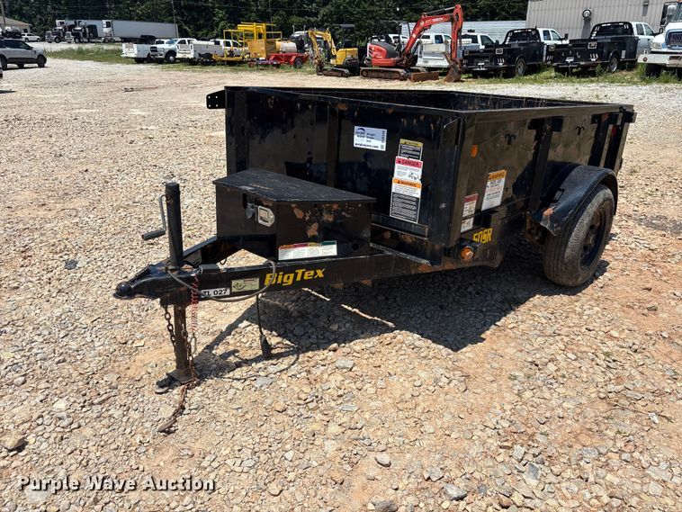 2021 BigTex 50SR dump trailer - DU6338