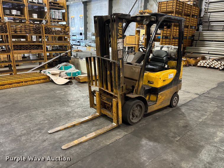2007 Yale GLC050VXNURE083 forklift - DU6354