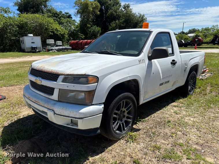 2012 Chevrolet Colorado pickup truck - DU6356