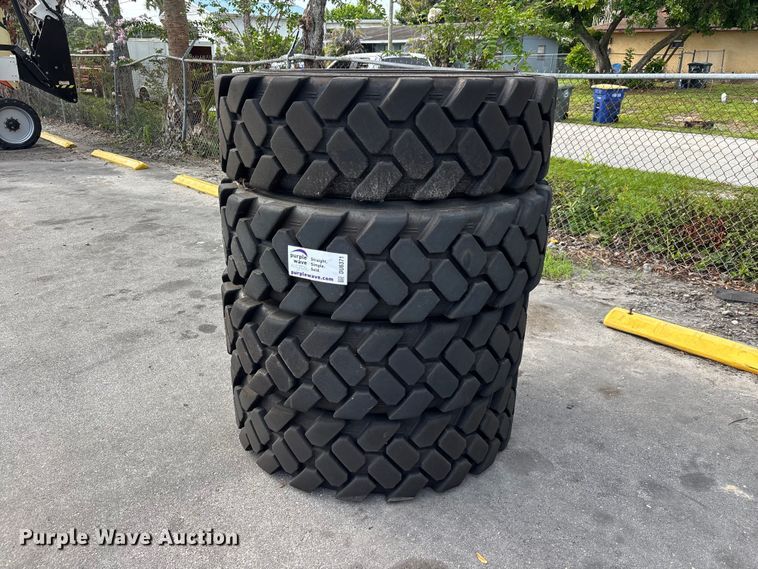 (4) Foam filled tires - DU6371
