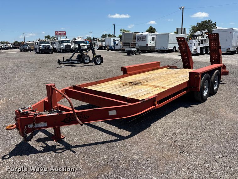 2010 Belshe WB14 equipment trailer - EG9206