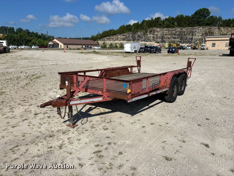 1991 HULL utility trailer - EO4380