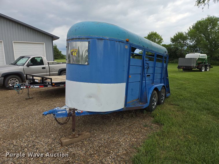 1971 Stidham Horse livestock trailer - ER1743