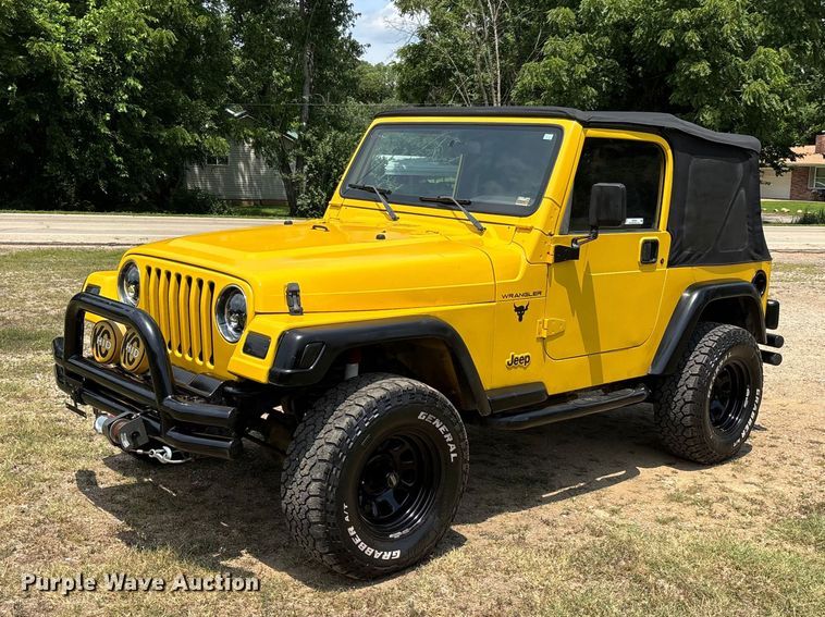 2000 Jeep Wrangler SUV - ER3069