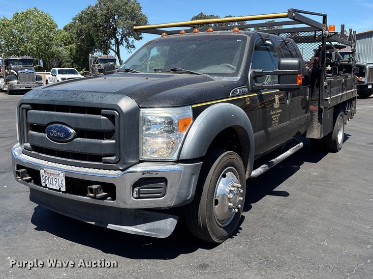 2015 Ford F-550 Crew Cab utility / service truck - ET0538