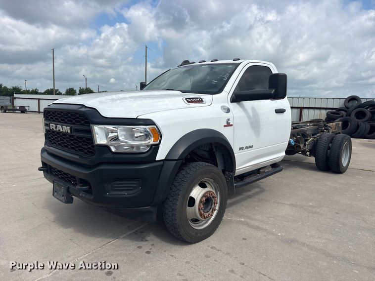 2019 RAM 5500 truck cab and chassis - ET2258