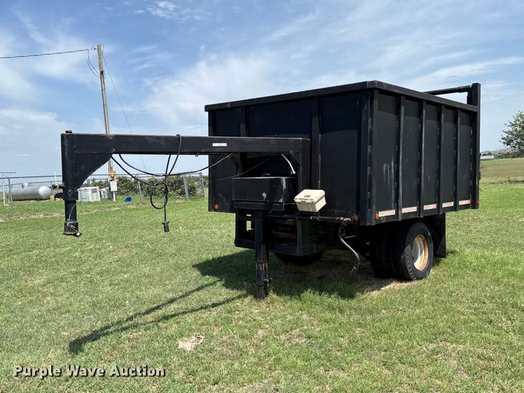 Shop Built dump trailer - ET6395