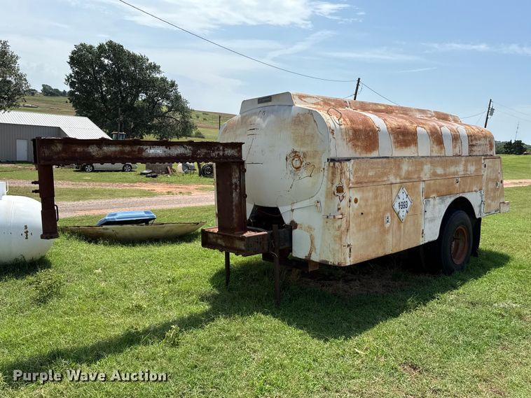 Shop Built fuel trailer - ET6396