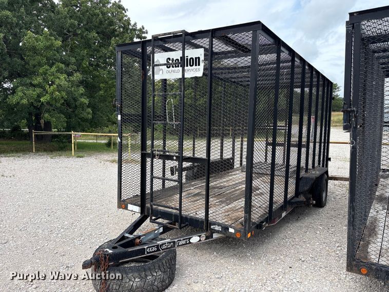 2017 East Texas refuse trailer - EU5672