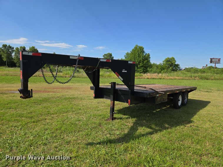 Shop built equipment trailer - EW0335