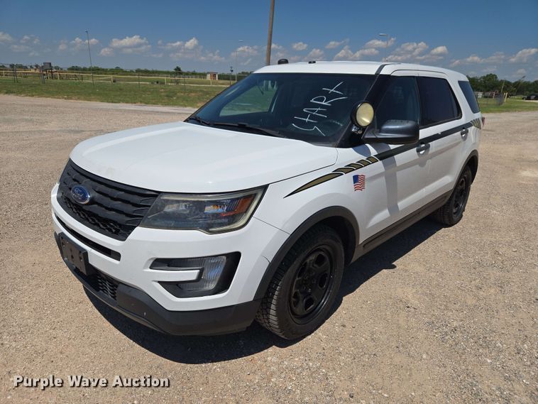 2017 Ford Explorer Police SUV - EW0437