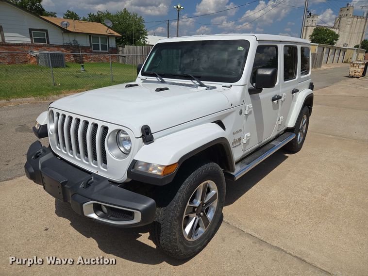 2020 Jeep Wrangler Unlimited Sahara SUV - EW0458