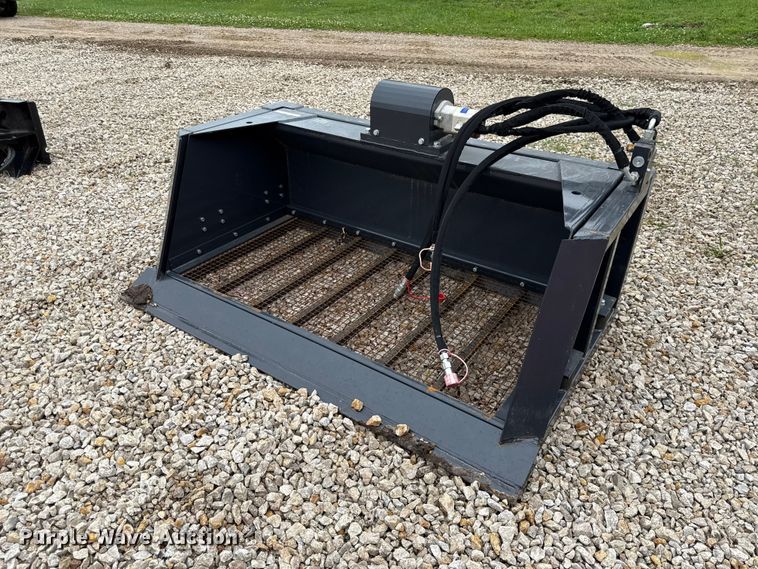 2025 LandHonor HSB-12-72W skid steer screening bucket - EX2000