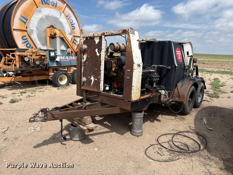 Sewer jetter trailer - FB6885