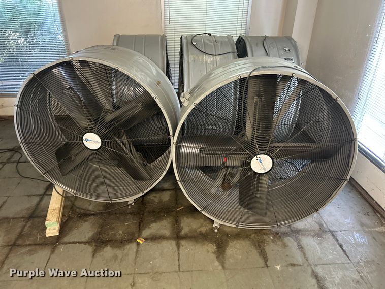 (5) Airmaster EMC48B fans - FC2818