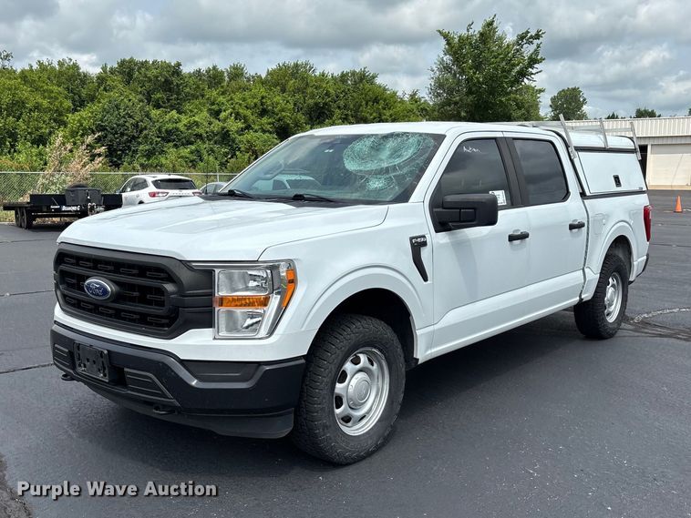 2021 Ford F150 Crew Cab pickup truck - FG0486