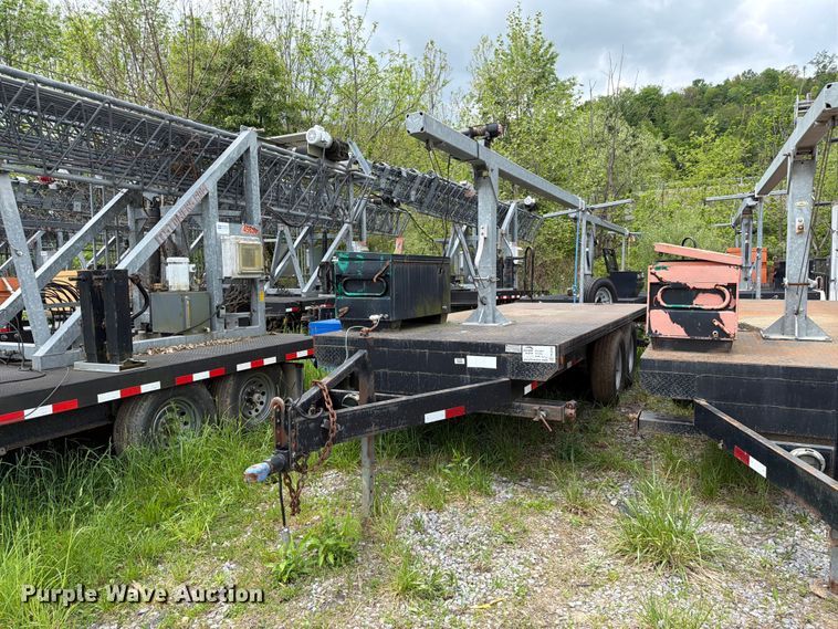 2012 Millertime 6X16 BU flatbed trailer - FK2040