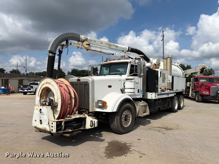 2007 Peterbilt 357 sewer jetter truck - FK4054