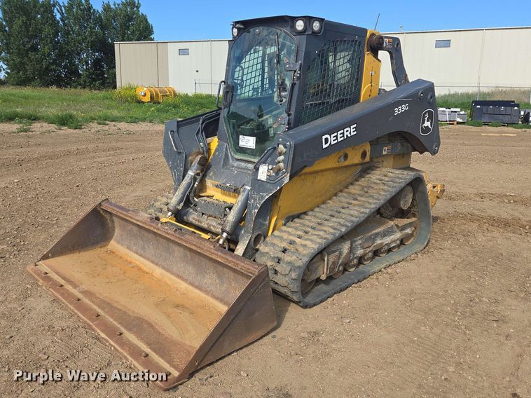 2021 John Deere 333G tracked skid steer loader - DP8986
