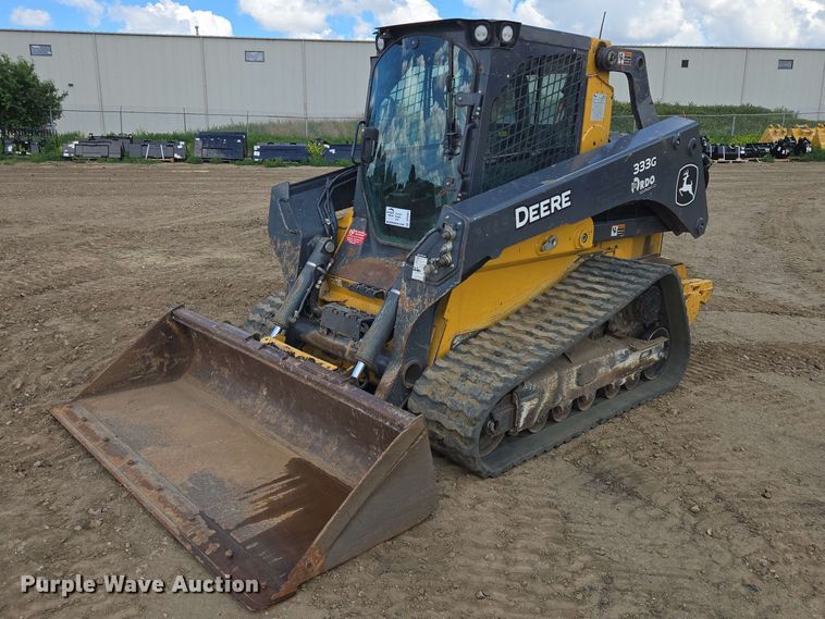 2022 John Deere 333G tracked skid steer loader - DP8987