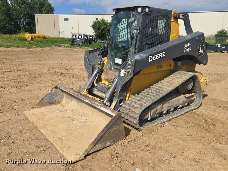 2022 John Deere 333G tracked skid steer loader - DP8988