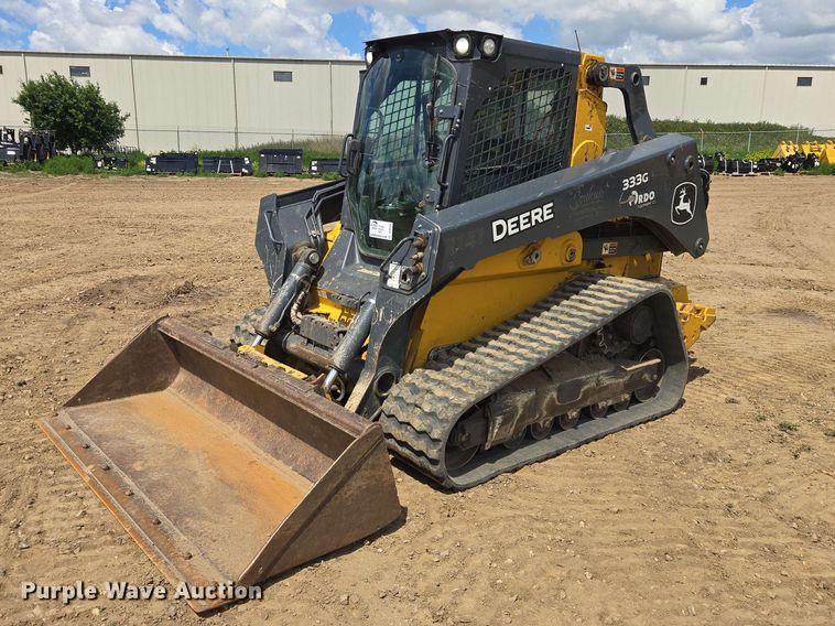 2022 John Deere 333G tracked skid steer loader - DP8989