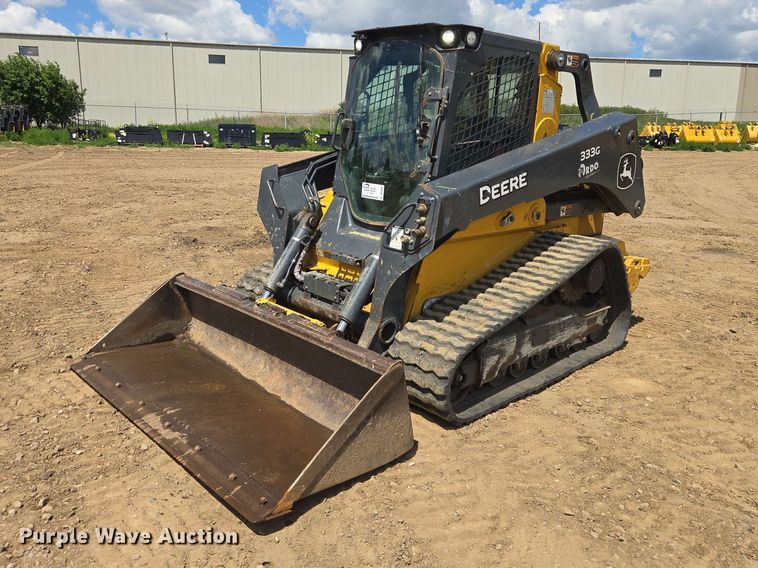 2022 John Deere 333G tracked skid steer loader - DP8991