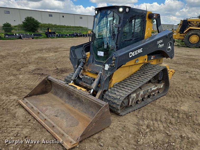 2022 John Deere 333G tracked skid steer loader - DP8992