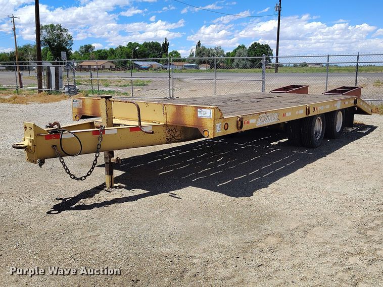 2000 Monroe Towmaster Contrail C-20 equipment trailer - ED0177