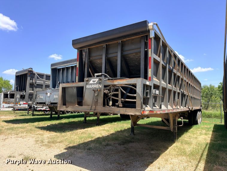 2011 Warren WHDT3996-2-SS-P ejector trailer - ED5393