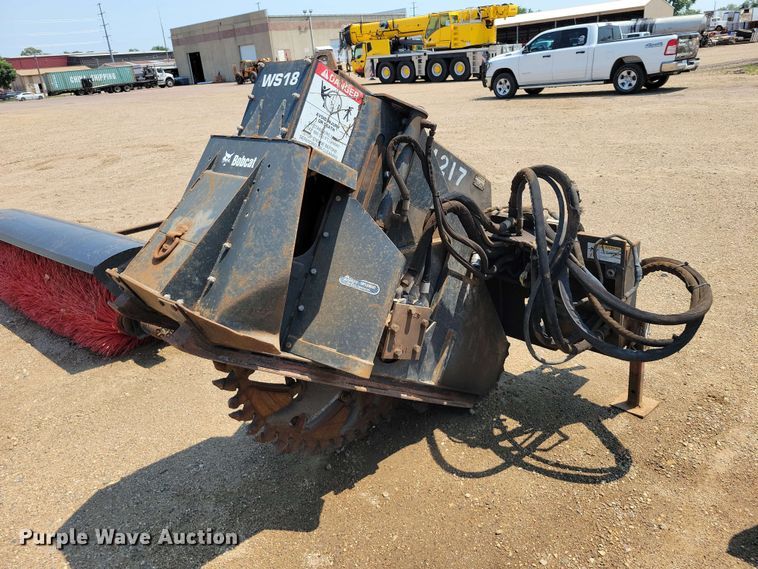 2011 Bobcat WS18 skid steer rock saw - EE1144