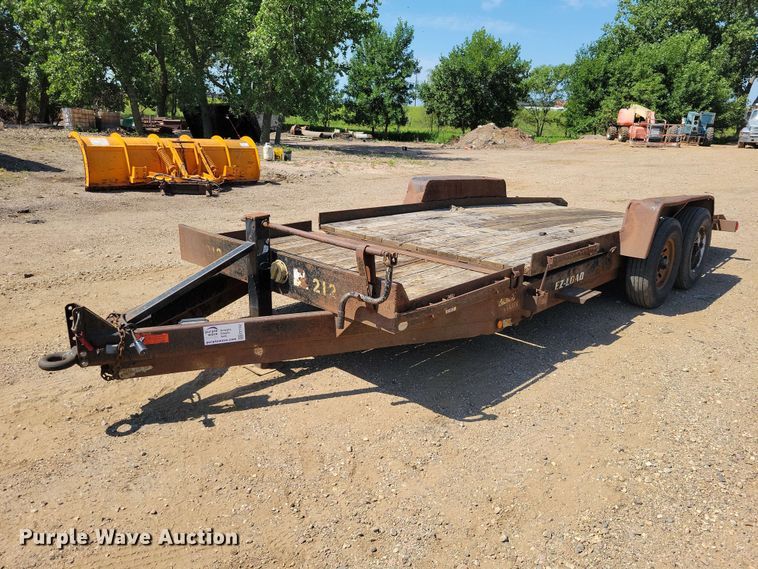 2014 Dell Rapids Custom Trailers tilt deck equipment trailer - EE1167