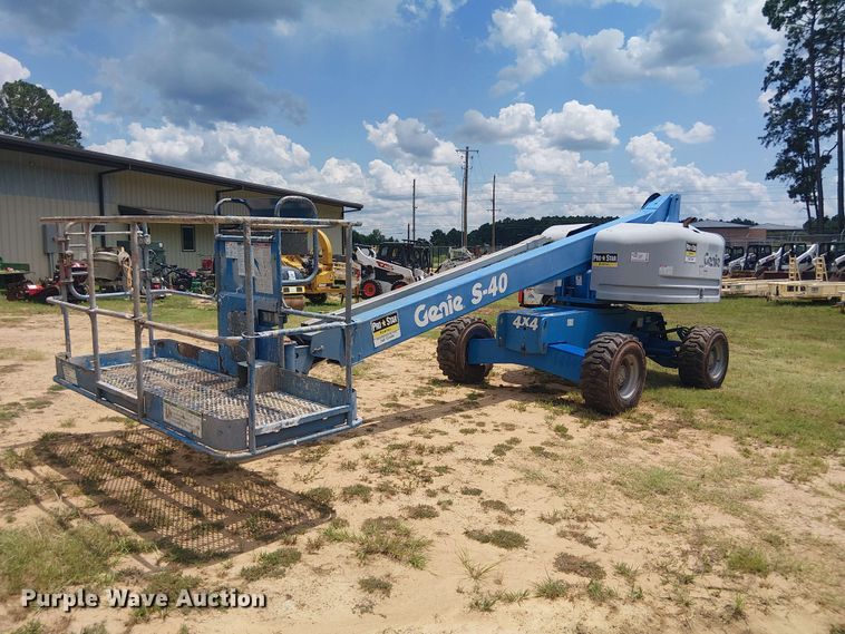 2016 Genie S-40 boom lift - EE1639