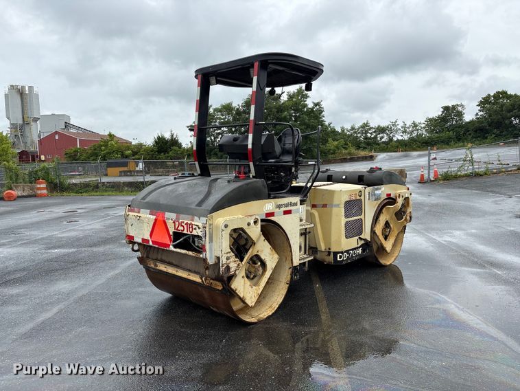 1998 Ingersoll Rand DD-70HF double drum vibratory roller - EF1250
